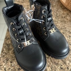 Michael Kors Toddler Girl Combat Boots, size 6