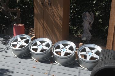 ESR WHEELS 5x114. 3 AND TIRES