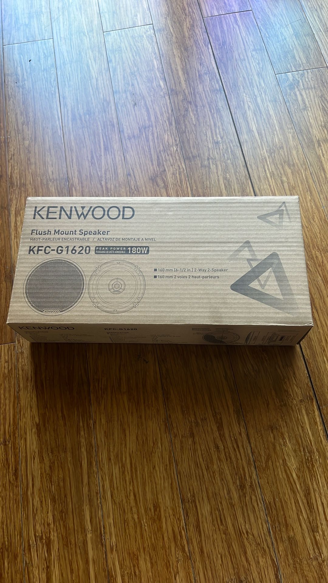 Kenwood KFC-G1620 2-Way 180W 6.5" Flush Mount Car Coaxial Speaker