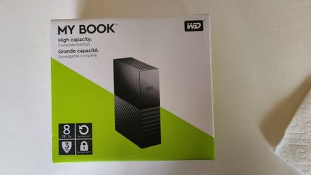 Western Digital WD MY book 8TB- NEW !!!