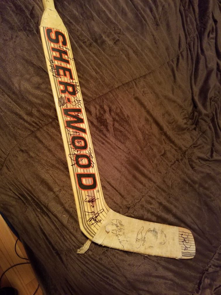 Game used goalie stick. Philadelphia flyers Other - Sports & Outdoors