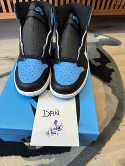 Jordan 1 UNC Toe