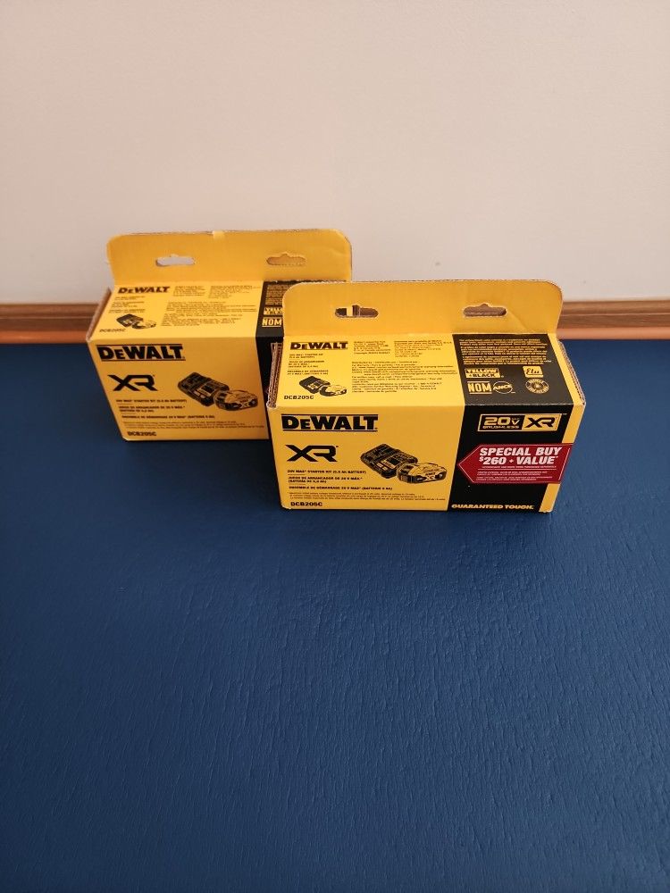 DeWALT 20V MAX STARTER KIT (5.0 Ah Battery)