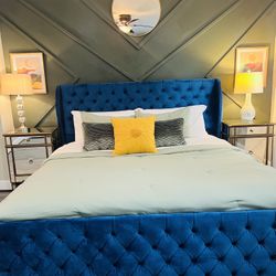 King Size Bed With Mattress. Move Out Sale