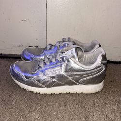 Women’s Reebok Classic Metallic Silver