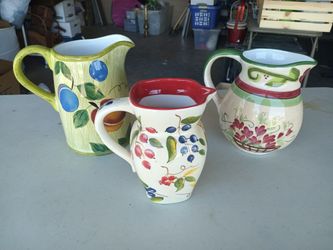 Pitchers Collection (3)