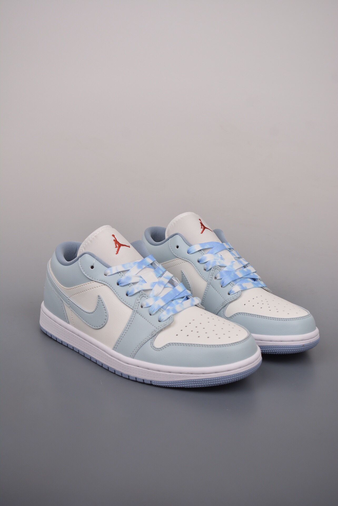 Air Jordan 1 Low Bubble Sea Salt Cool Summer AJ1 Joe 1 low-top casual sneakers