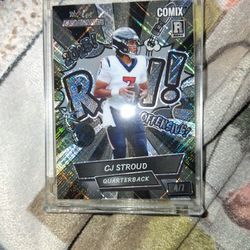 Cj Stroud Wild Card ONLY 7 IN THE WORLD 