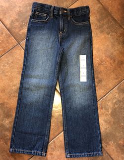 Boys’ Relaxed Straight Fit Jeans 👖 Cat & Jack ➿ Size 5
