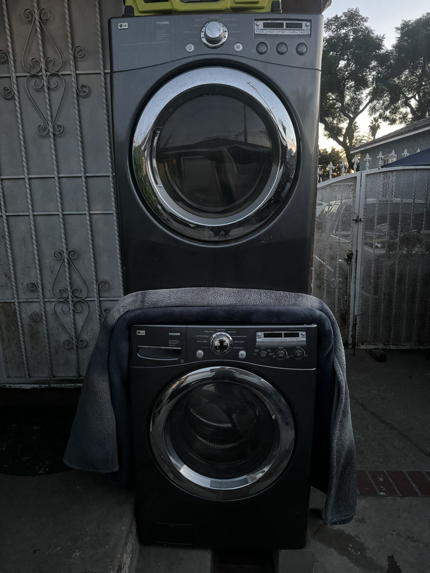 LG TROMM Washer and Dryer