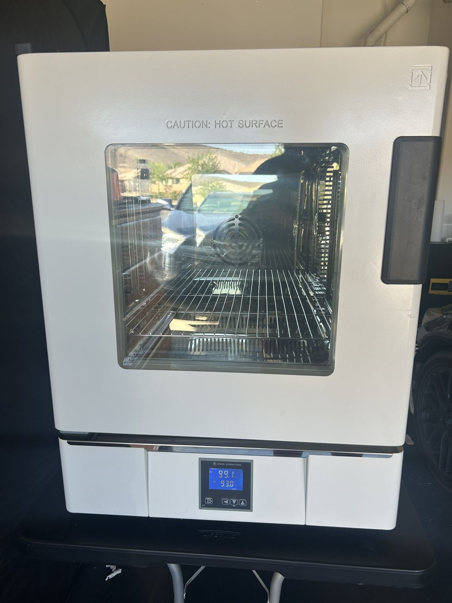 Ai 250°C 2.5 Cu Ft 7 Shelves Max Forced Air Drying Oven 110V With 316L SST Chamber
