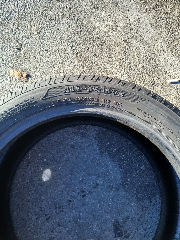 Eighteen size Tire