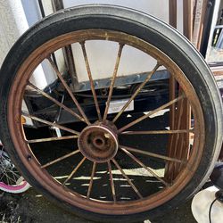 Antique Wheel - Huge 