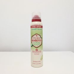Old Spice Gentleman's Total Body Deodorant, Aluminum Free, Cucumber + Avacado, 3.5oz