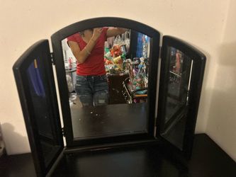 Vanity and chair