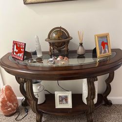 Real Wood Entryway Table