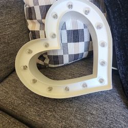Heart Marque Lights Up