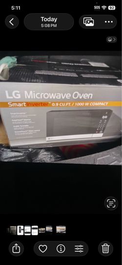 LG microwave oven