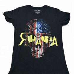 Rhianna New York Black t Shirt 