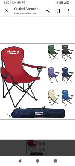 Original Captain's Lawn Chairs (6) total