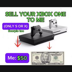I’ll Buy Your Old Xbox One S Or Xbox One X READ $45 For Only Console, $50 If It Comes With Og Controller