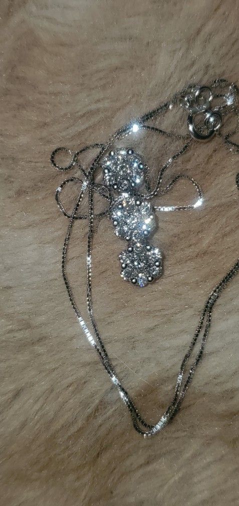 14k Gold Diamond Necklace