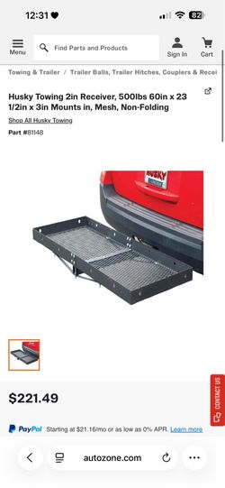 Hitch Cargo Carrier - Truck Rack