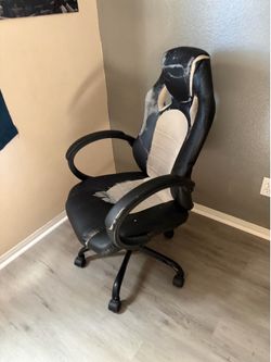 Desk and chair