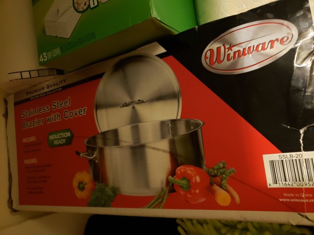 Brazier With Cover *NEW IN BOX*