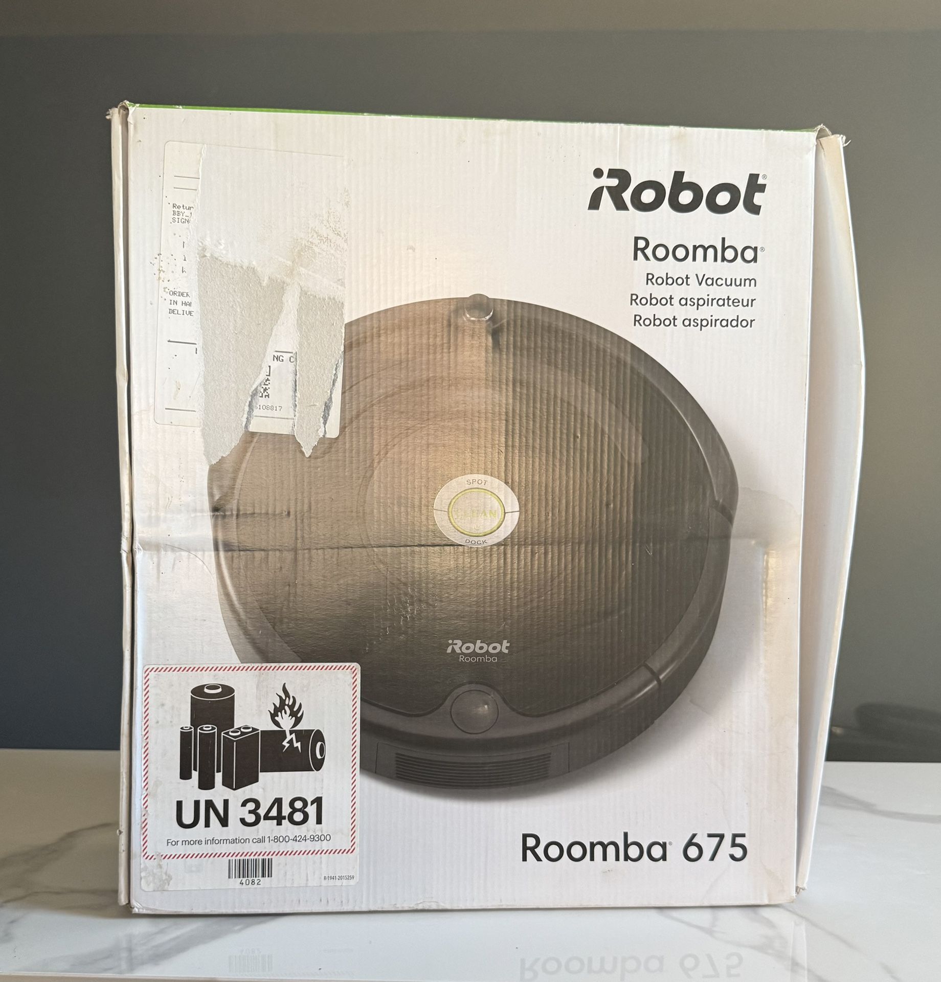 iRobot Roomba 675 Robot Vacuum-Wi-Fi-connectivity, Robot Vacuum