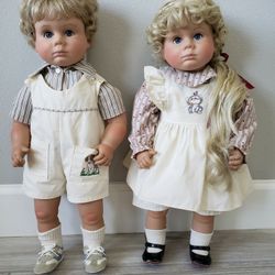 $30 for the pair - Pat Secrist/Johannes Zook Twin Zook Kids from Johannes Zook Originals 1988