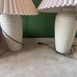 2 Table Lamps