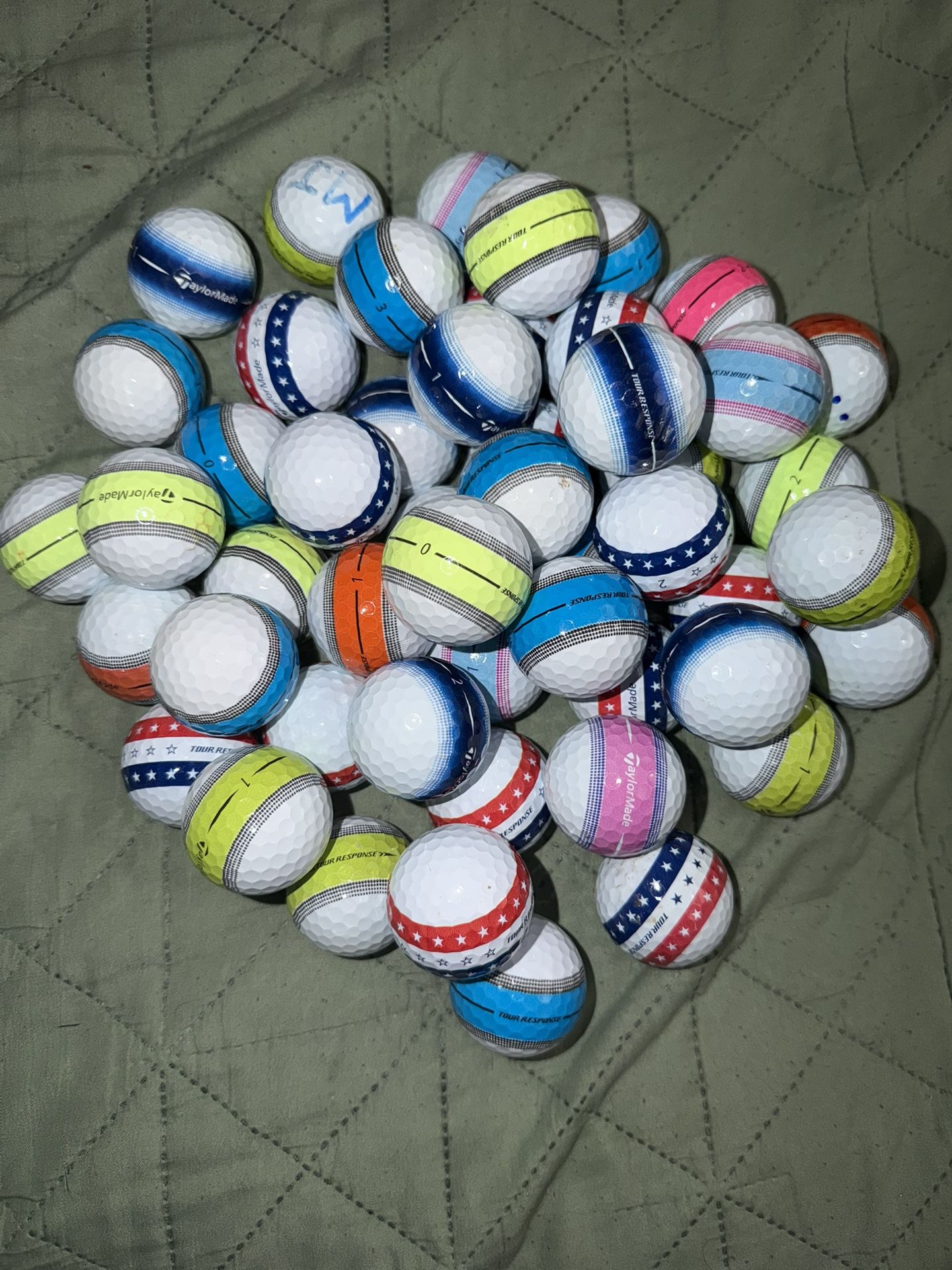 50 Taylormade Tourresponse Golf Balls