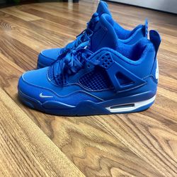 Jordan Retro 4 (Blue) Nigel Sylvester × Nike Air  Brick by Brick Size 10 men  