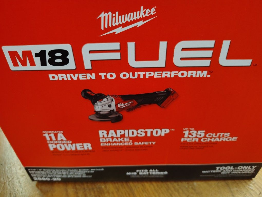 Milwaukee M18 Fuel Grinder 