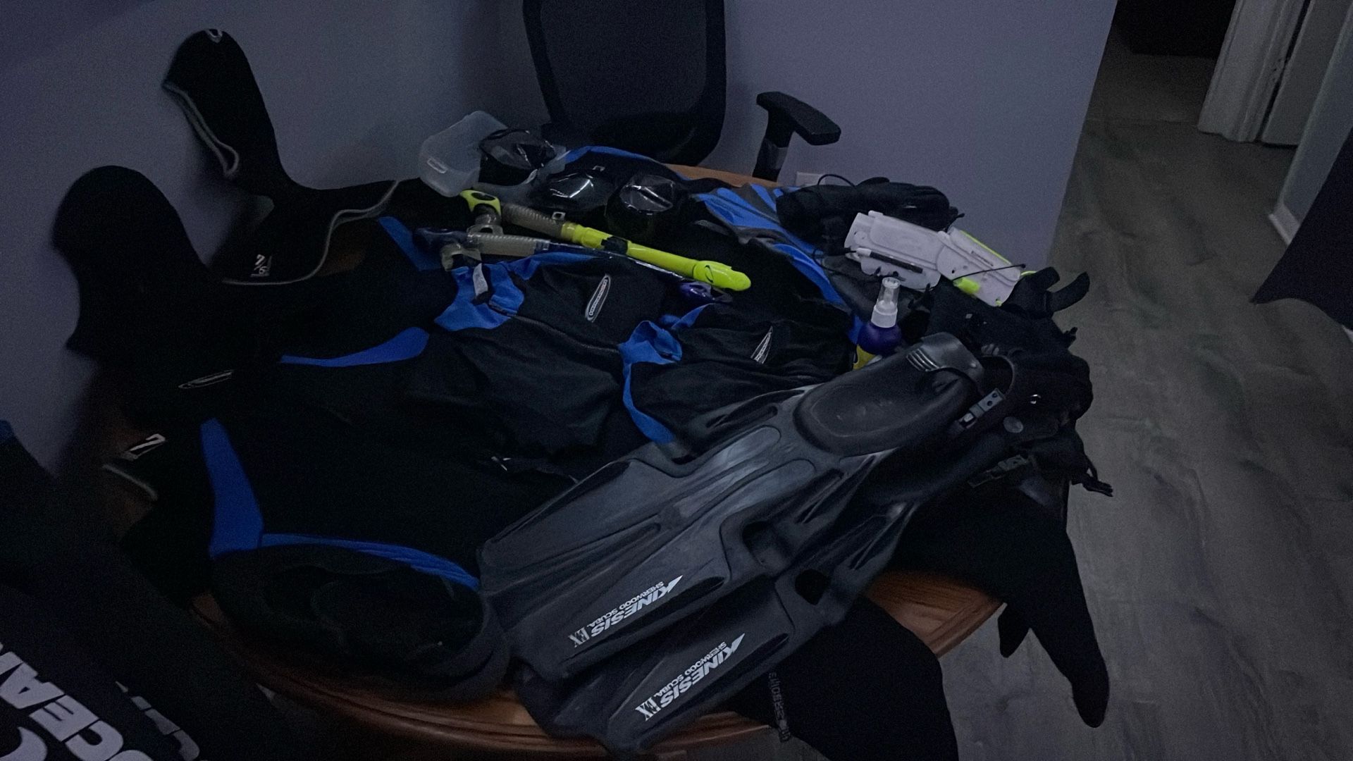 Scuba Gear , Wet Suits, Snorkeling