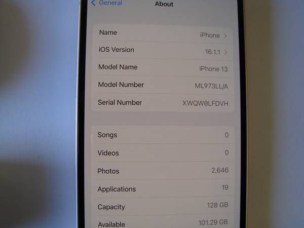 Unlocked PINK IPhone 13 , 128GB