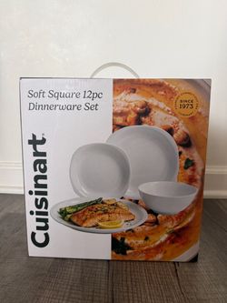 Cuisinart Soft Square 12pc Dinnerware Set