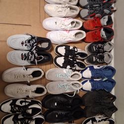 Lot Of Jordan’s And Nike Shoes