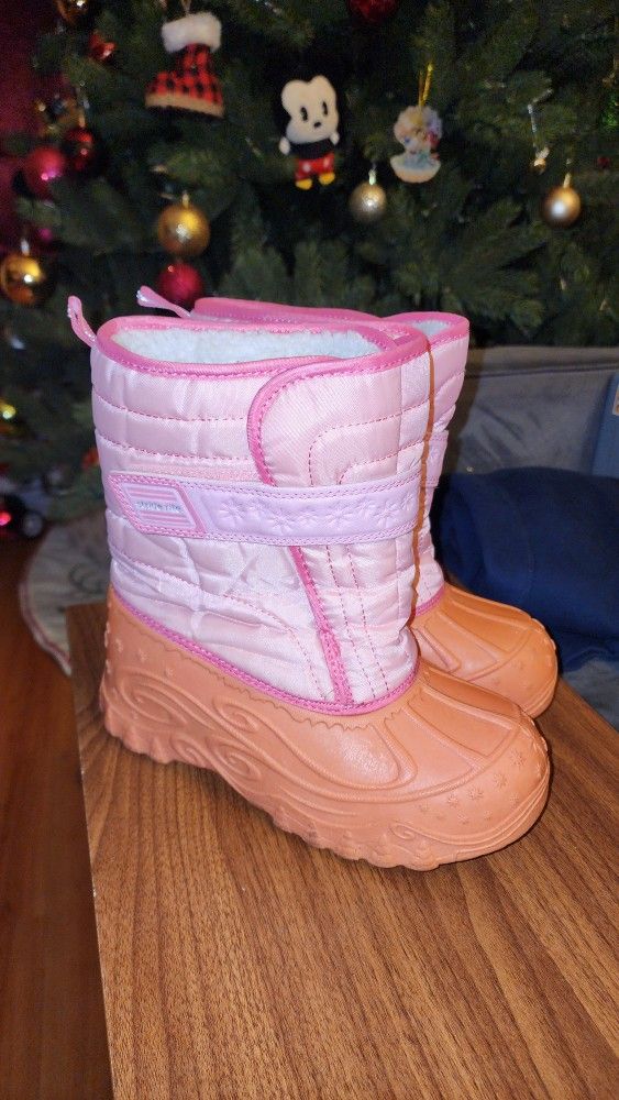 Snow Boots Size 3 Big Girl 
