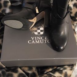 Brand New Genuine Leather High Heel Boots