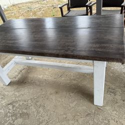 Solid Wood Dining Table 