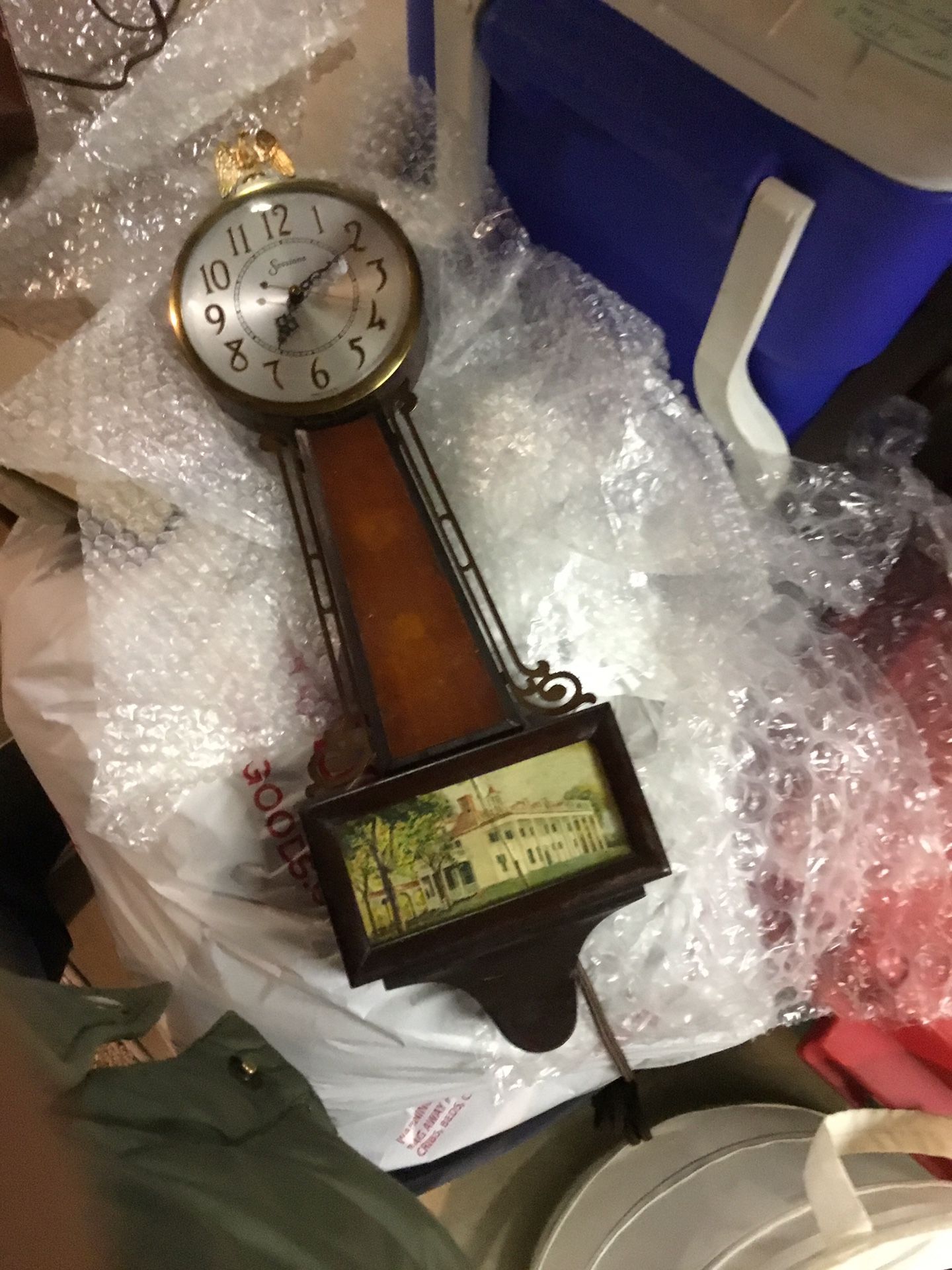 Antique Sessions Electric Banjo Clock-$50