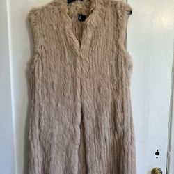 Love Token Rabbit Fur Vest