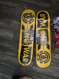 Element No War Skateboard Decks – Set of 2