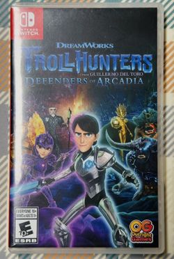 Trollhunters Defenders of Arcadia (Nintendo Switch, 2020) With Case Tested/Works