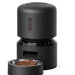 Brand New PETLIBRO Black Granary Automatic Pet Feeder, 12.68 Cups NEW
