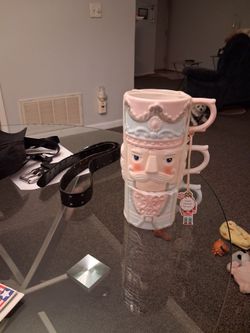 New Nutcracker Stackable Mugs