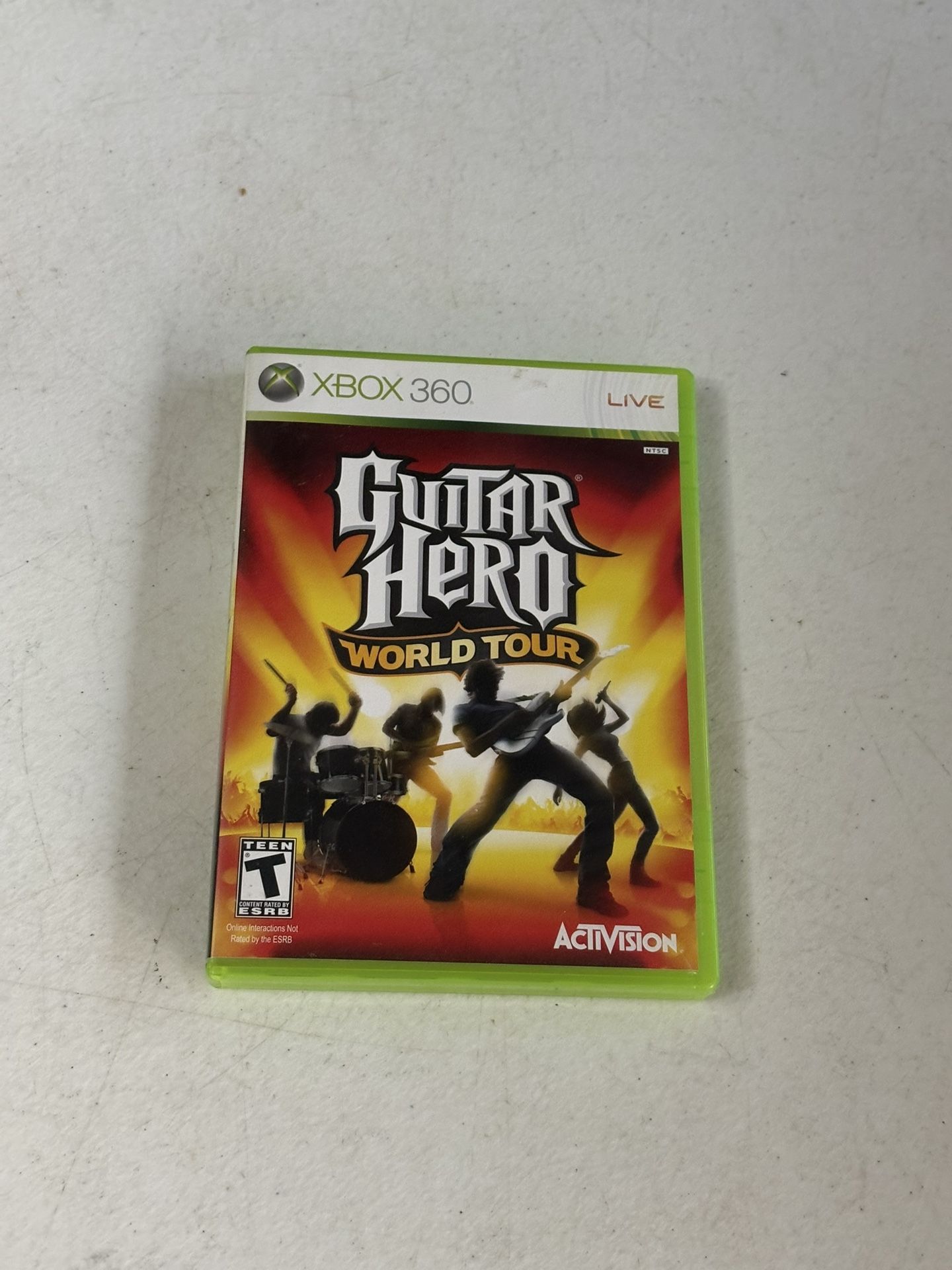 Xbox 360 Guitar Hero World Tour Game