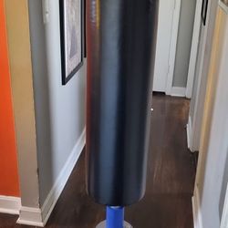 Freestanding Punching Bag With Gloves